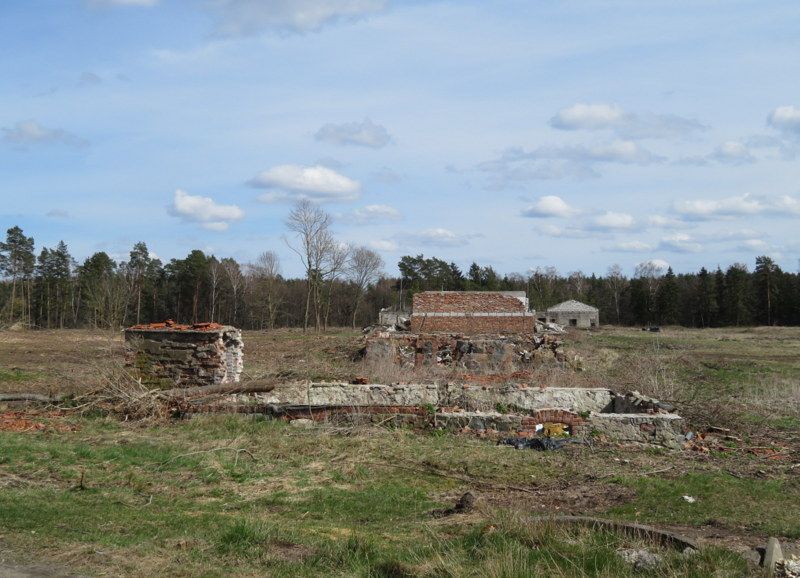 Reste des Wirtschaftshofes