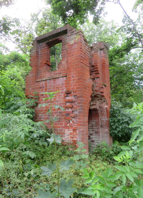 Fragment des Gutshauses