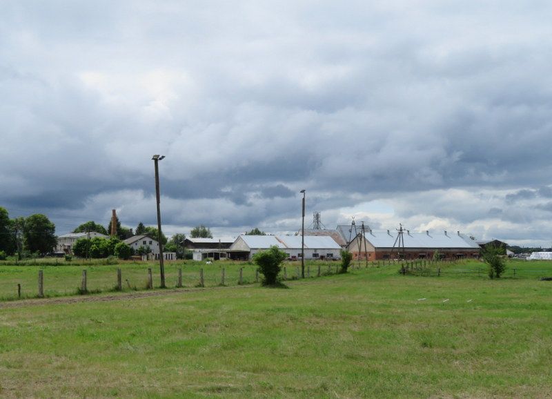 Blick von der "Bischofsallee"